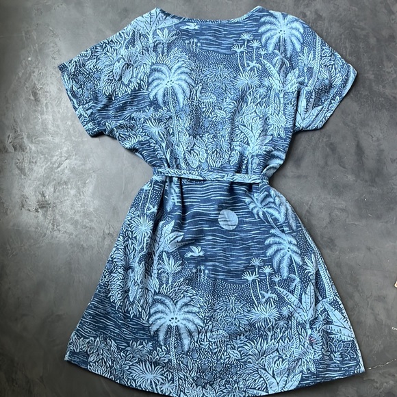 H&M x Desmond & Dempsey Tropical Mini Dress - Picture 5 of 7